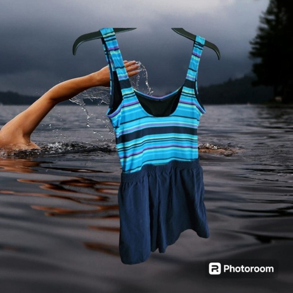 Le Cove One Piece Swim Tank and‎ Shorts Size 10 - Picture 2 of 2